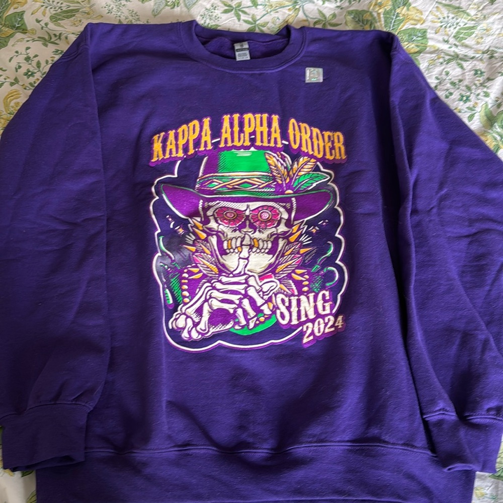 Brand New Kappa Alpha Order Sing 2024 Sweatshirt in Size L